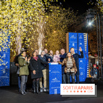 Illuminations nations des Champs-Élysées 2022, inauguration avec Tahar Rahim