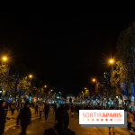 Illuminations nations des Champs-Élysées 2022, inauguration avec Tahar Rahim