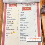 Dimdimsum Paris, le restaurant de vapeurs - menu - carte