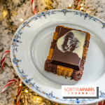 La Bûche de Noël Petit Biscuit du Ritz 2022 et sa farandole de gourmandises - Ritz au lait marbré