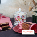 Les bûches de Noël 2022 d'oh oui!, la pâtisserie sans sucres IG bas- buche fruits rouges