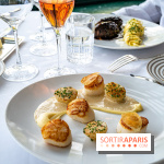 Grande Cascade restaurant 16e - Bois de Boulogne - noix de coquille saint-jaques