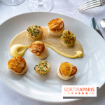Grande Cascade restaurant 16e - Bois de Boulogne - noix de coquille saint-jaques