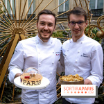 La Bûche de Noël 2022 de l'Hôtel Fouquet's paris par Anthony Coquereau - Yann Le Douaron