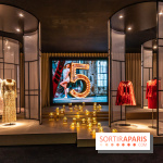 Exposition Le Grand Numéro de Chanel au Grand Palais Éphémère à Paris- robe - publicité - spot publicitaire