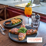 Raclette italienne chez I Grappoli à Paris - entrée - bruschetta