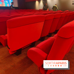 Visuels salles de spectacle et théâtres - salle de cinéma fauteuil rouge