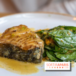 Ambos restaurant Paris - Cristina et Pierre Chomet - cabillaud de ligne - butternut - épinards