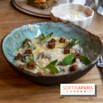 Ambos restaurant Paris - Cristina et Pierre Chomet - chou fleur - huitre