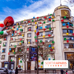 Yayoi Kusama chez Louis Vuitton sur les Champs-Elysées - photos 