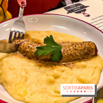 Petit Bouillon Versailles - restaurant près du Château de Versailles - purée saucisse