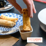 Entre 2 Rives restaurant vietnamien - nem banane chocolat