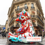 Exposition Julien et ses Juliogoths, avenue George V Paris