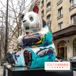 Exposition Julien et ses Juliogoths, avenue George V Paris