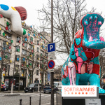 Exposition Julien et ses Juliogoths, avenue George V Paris