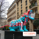 Exposition Julien et ses Juliogoths, avenue George V Paris