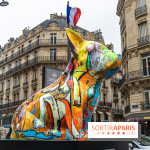 Exposition Julien et ses Juliogoths, avenue George V Paris