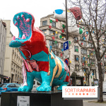 Exposition Julien et ses Juliogoths, avenue George V Paris