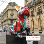 Exposition Julien et ses Juliogoths, avenue George V Paris