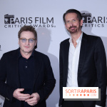 ©Rachid Bellak - Benoit Magimel et Sam Bobino le directeur general des Paris Film Critique Awards