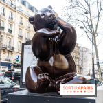 Exposition Fragiles colosses Boulevard Haussmann - photos - Michel Bassompierre