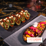 Akira Back Paris fête ses 1 an -  aubergine - tacos