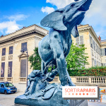 Musée d'Orsay, collection permanente  - Statue extérieur parvis musée