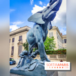 Musée d'Orsay, collection permanente  - Statue extérieur parvis musée