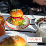 Brunch Princesse Café - Bun saumon avocat