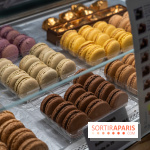 Chocolats chauds de Une Glace à Paris -  macarons glacés