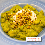 Claudia Paris gnocchis pesto pistaches