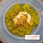 Claudia Paris gnocchis pesto pistaches