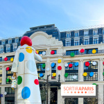Yayoi Kusama face à la Samaritaine