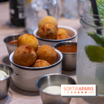 Jòia Bun - restaurant de burgers - Hélène Darroze -  croquetas fourrées aux macaronis au fromage