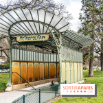  Le dernier édicule de type B d'Hector Guimard - Métro Porte Dauphine  -  A7C5184