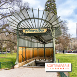  Le dernier édicule de type B d'Hector Guimard - Métro Porte Dauphine  -  A7C5185