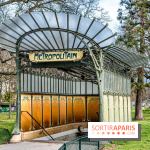  Le dernier édicule de type B d'Hector Guimard - Métro Porte Dauphine  -  A7C5187