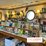 L'eau et les rêves, la péniche-librairie botanique sur le Canal de l’Ourcq