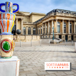 Exposition à l'Assemblée nationale : Alexandre Benjamin Navet décore la cour du Palais Bourbon
