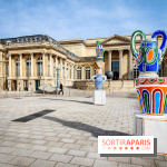 Exposition à l'Assemblée nationale : Alexandre Benjamin Navet décore la cour du Palais Bourbon
