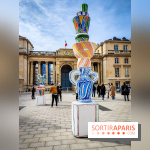 Exposition à l'Assemblée nationale : Alexandre Benjamin Navet décore la cour du Palais Bourbon