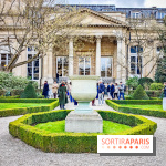 Exposition à l'Assemblée nationale : Alexandre Benjamin Navet décore la cour du Palais Bourbon