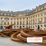 Les installations de Bernar Venet Place Vendôme