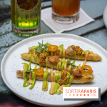 Rivages restaurant du Scribe par Martin Simolka -  sperges blanches des landes - moutarde fumée - kumquat