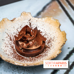 Rivages restaurant du Scribe par Martin Simolka -  tarte fine - chocolat sobacha