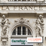 Façade immeuble Journal du Soir - La France -  A7C8669