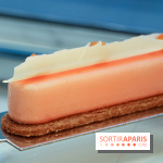 Butterfly Pâtisserie de Matthieu Carlin à l'Hôtel de Crillon - Finger Mousse de Fromage blanc et cœur de Pamplemousse rose