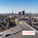 Le panorama du Panthéon - l'une des plus belles vues de Paris à 360° - vue paris - Tour Eiffel - drapeau