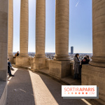 Le panorama du Panthéon - l'une des plus belles vues de Paris à 360° - colonnes