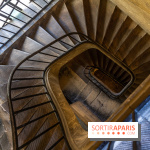 Le panorama du Panthéon - l'une des plus belles vues de Paris à 360° - escalier